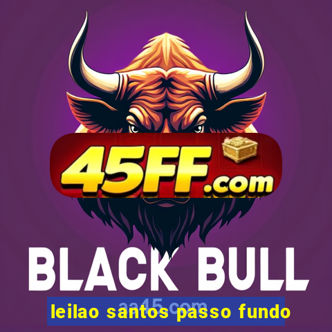 leilao santos passo fundo